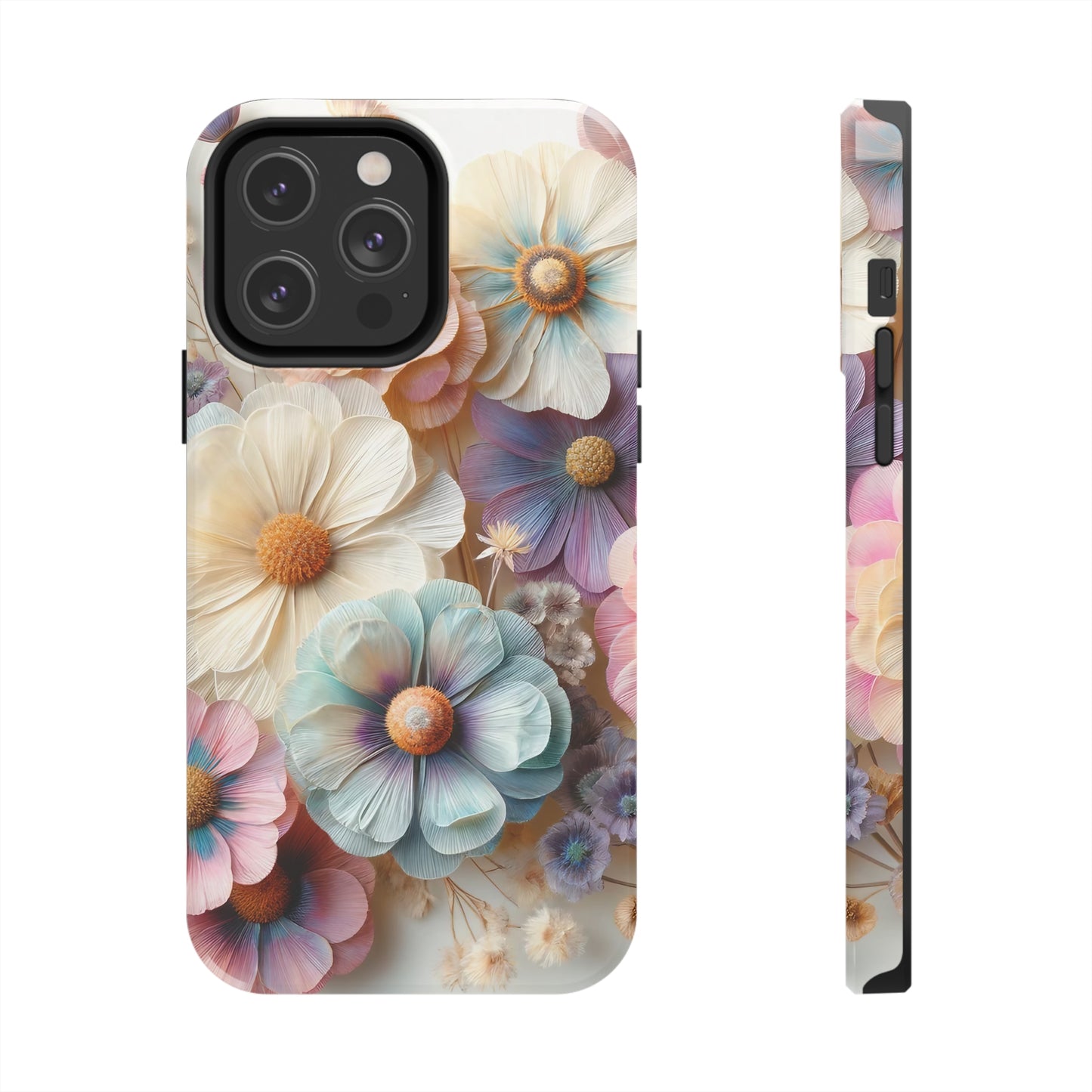 Beautiful Spring Flower Bouquet Digital print Design Tough Phone Case compatible with a large variety of iPhone models, Gift, Phone Case