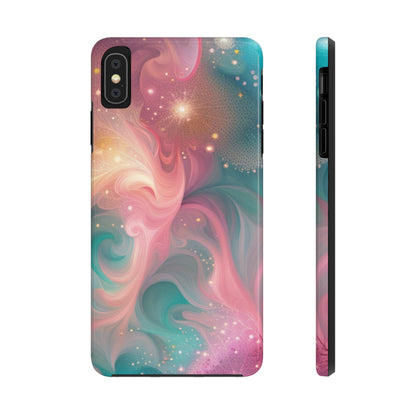 Pastel Pattern Design Tough Phone Case compatible with a large variety of iPhone models, Phone Case, Gift