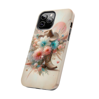 Western Boho Pattern Design Tough Phone Case compatible with a large variety of iPhone models, Gift, Phone Case