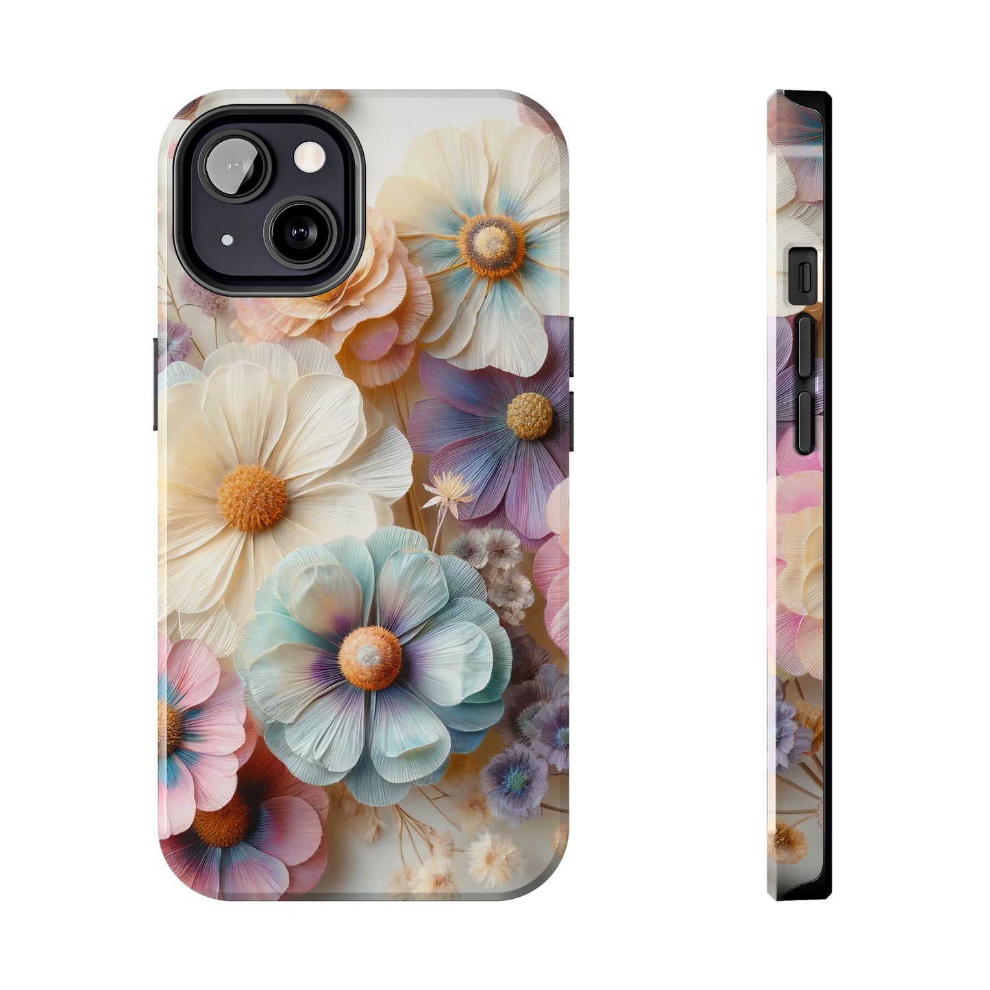 Beautiful Spring Flower Bouquet Digital print Design Tough Phone Case compatible with a large variety of iPhone models, Gift, Phone Case