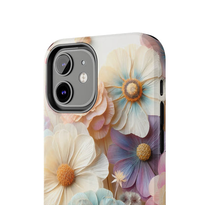 Beautiful Spring Flower Bouquet Digital print Design Tough Phone Case compatible with a large variety of iPhone models, Gift, Phone Case