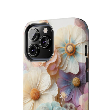 Beautiful Spring Flower Bouquet Digital print Design Tough Phone Case compatible with a large variety of iPhone models, Gift, Phone Case