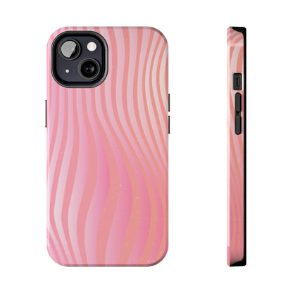 Pink Zebra Design Tough Phone Case compatible with a large variety of iphone models, Gift, Phone Case