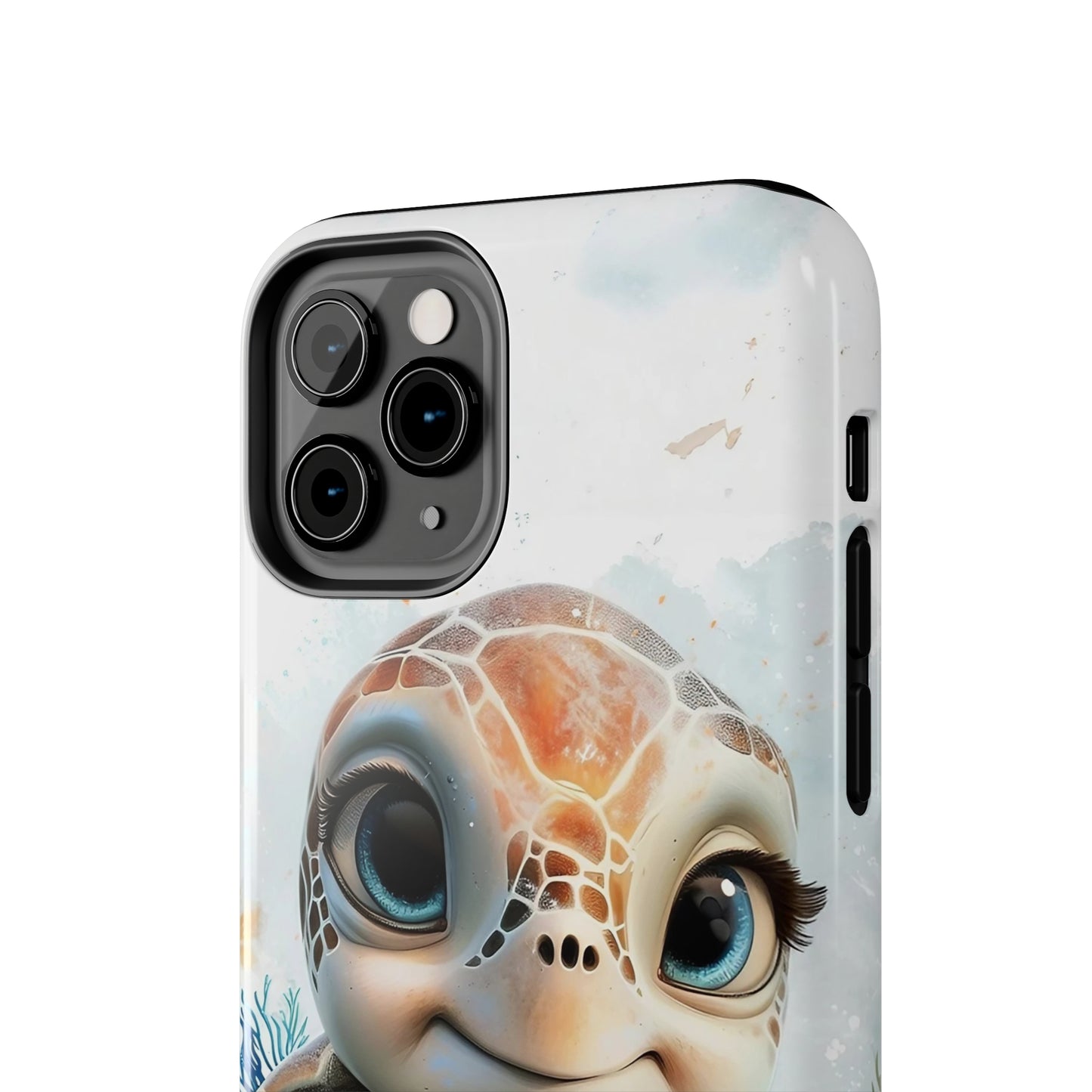 Cute Sea Turtle print Design Tough Phone Case compatible with a large variety of iPhone models, Gift, Phone Case