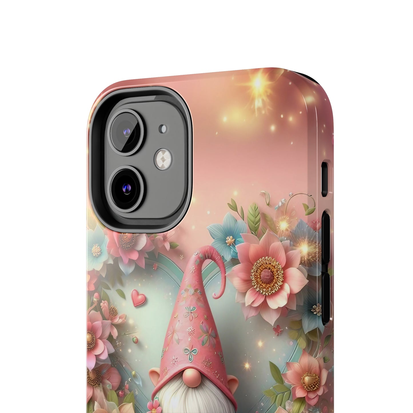 Super Cute Gnome Digital print Design Tough Phone Case compatible with a large variety of iPhone models, Gift, Phone Case