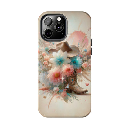 Western Boho Pattern Design Tough Phone Case compatible with a large variety of iPhone models, Gift, Phone Case