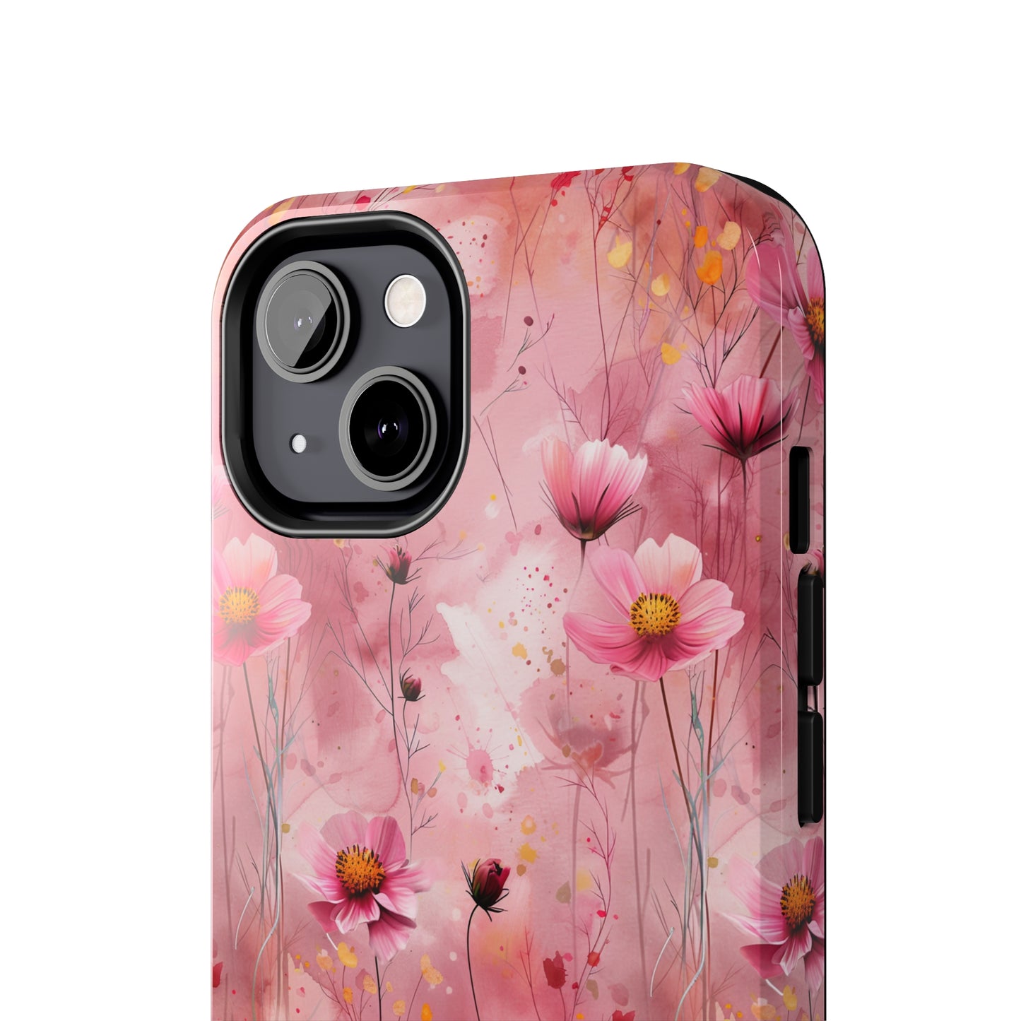 Pastel Grunge Floral pattern iPhone Case, Aesthetic Phone Cover, Artsy Floral Design, Protective Phone Cover compatible with a large variety of iPhone models, Phone Case, Gift