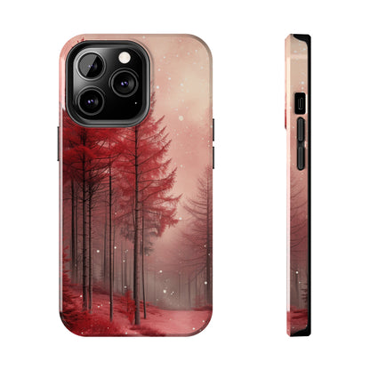 Enchanted Forest Design Phone Case- Lightweight, Impact Resistant Cover for iPhone 6, 6s, 12, 13, 14, 15