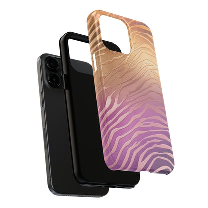 Modern Twist Zebra print design Phone Case- Lightweight, Impact Resistant Cover for iPhone 6, 6s, 12, 13, 14, 15