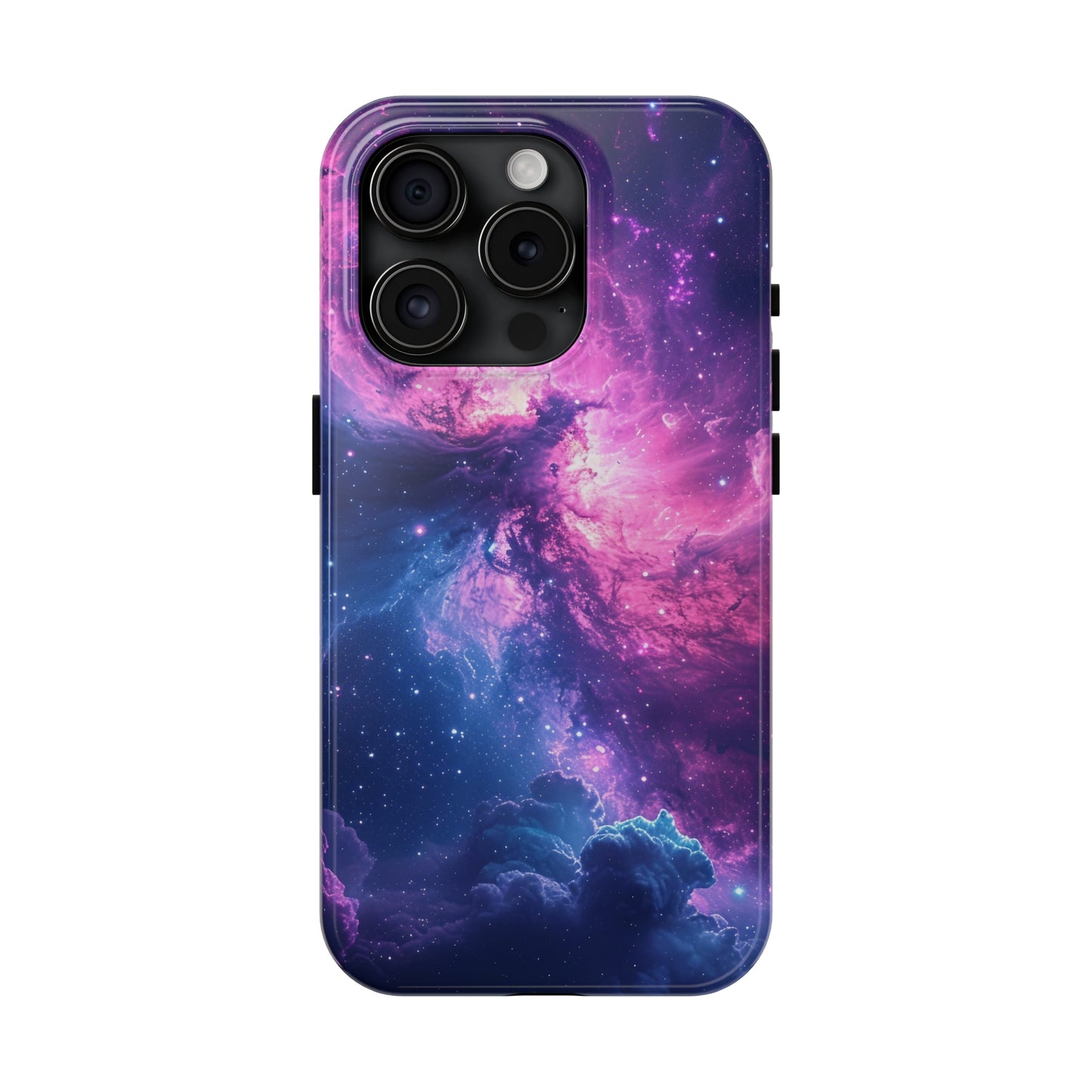 Cosmic Landscape Starry Night Design Phone Case- Lightweight, Impact Resistant Cover for iPhone 6, 6s, 12, 13, 14, 15