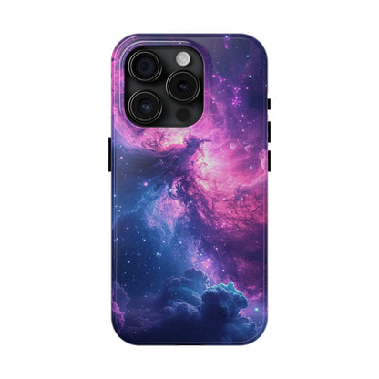 Cosmic Landscape Starry Night Design Phone Case- Lightweight, Impact Resistant Cover for iPhone 6, 6s, 12, 13, 14, 15