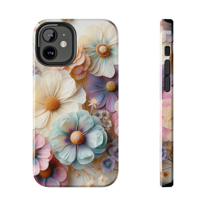 Beautiful Spring Flower Bouquet Digital print Design Tough Phone Case compatible with a large variety of iPhone models, Gift, Phone Case