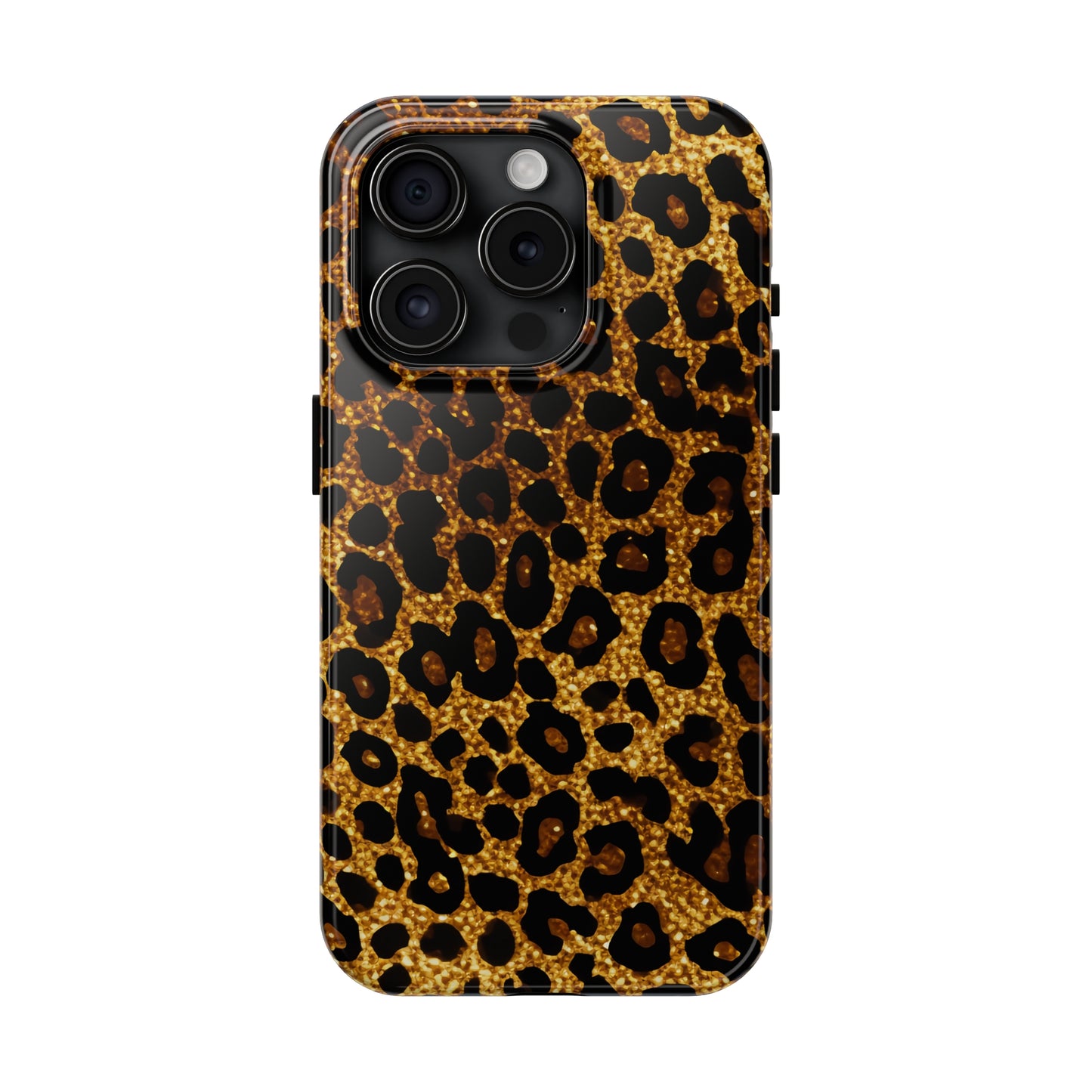 Cheetah Print design Tough Phone Case compatible with a large variety of iPhone models, Birthday Gift, Phone Case