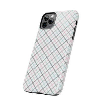 Multicolor Striped Pattern design Tough Phone Case compatible with a large variety of iphone models