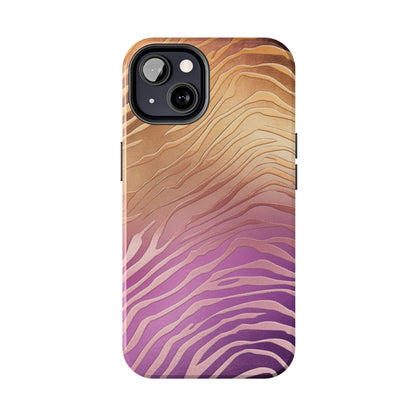 Modern Twist Zebra print design Phone Case- Lightweight, Impact Resistant Cover for iPhone 6, 6s, 12, 13, 14, 15