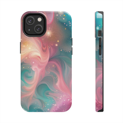 Pastel Pattern Design Tough Phone Case compatible with a large variety of iPhone models, Phone Case, Gift