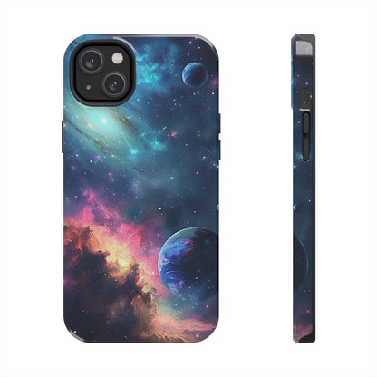 Galaxy pattern Digital print Design Tough Phone Case compatible with a large variety of iPhone models, Gift, Phone Case