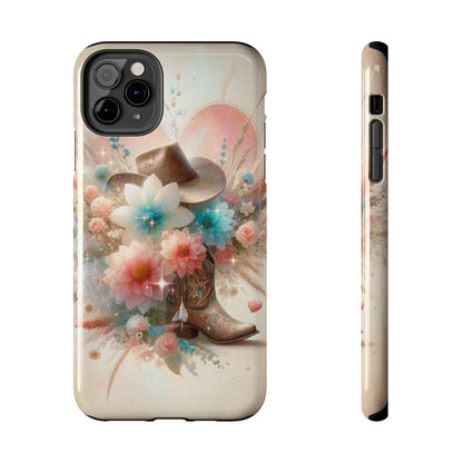 Western Boho Pattern Design Tough Phone Case compatible with a large variety of iPhone models, Gift, Phone Case