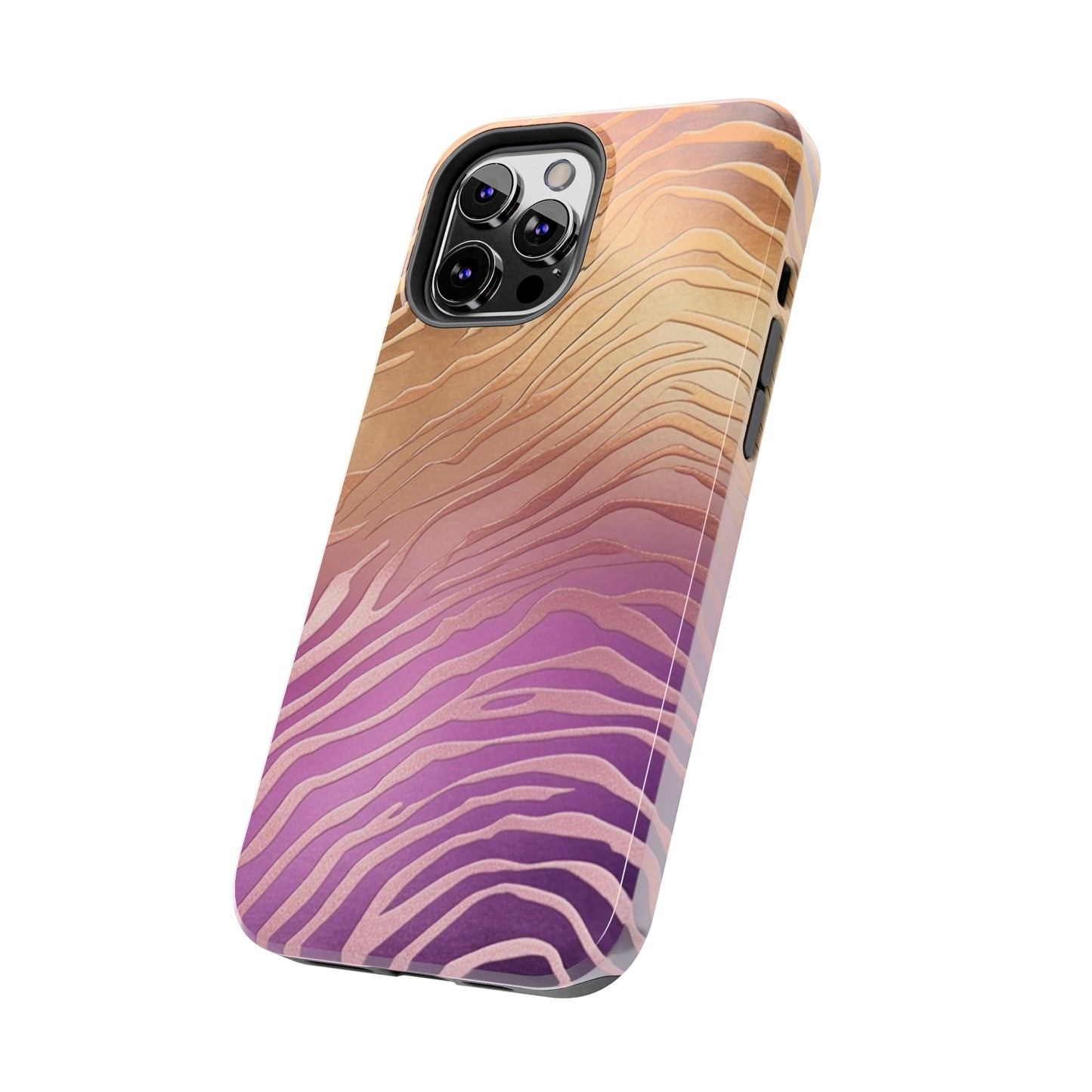 Modern Twist Zebra print design Phone Case- Lightweight, Impact Resistant Cover for iPhone 6, 6s, 12, 13, 14, 15