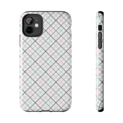 Multicolor Striped Pattern design Tough Phone Case compatible with a large variety of iphone models