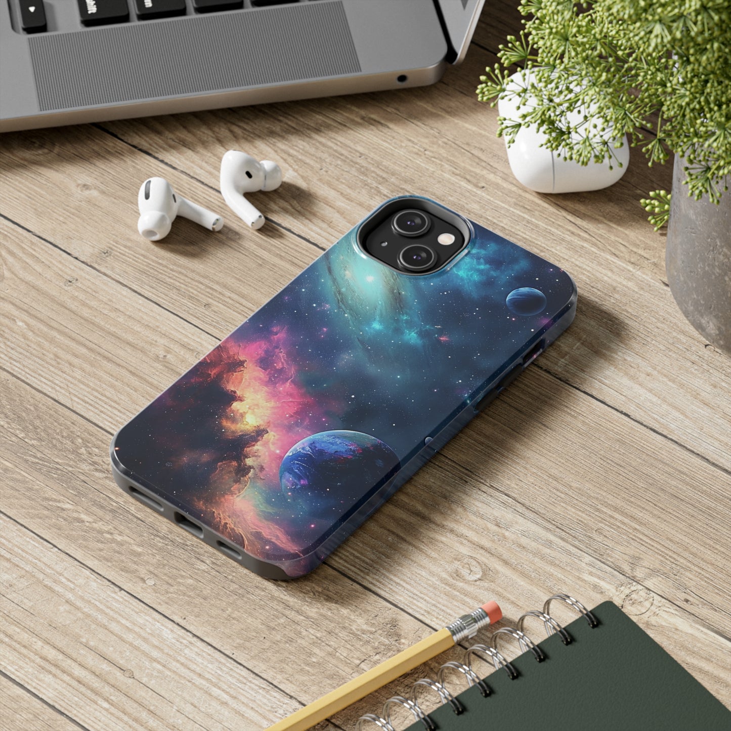 Galaxy pattern Digital print Design Tough Phone Case compatible with a large variety of iPhone models, Gift, Phone Case