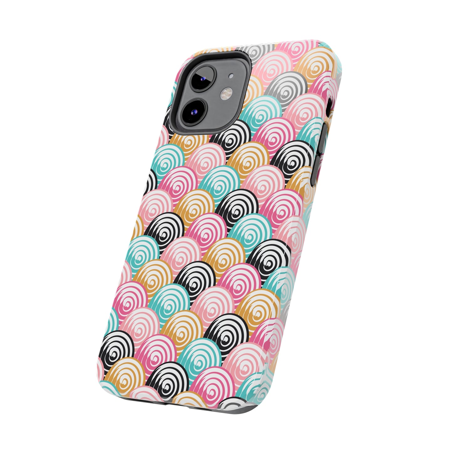 Rainbow Swirls Pattern design Tough Phone Case compatible with a large variety of iphone models