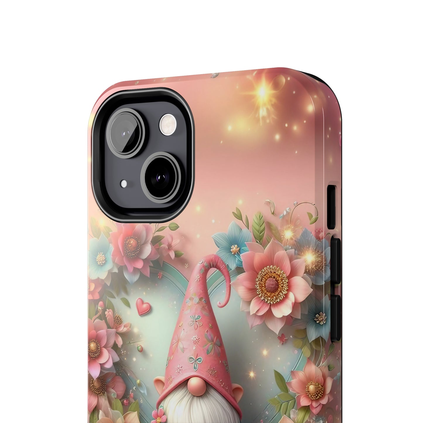 Super Cute Gnome Digital print Design Tough Phone Case compatible with a large variety of iPhone models, Gift, Phone Case