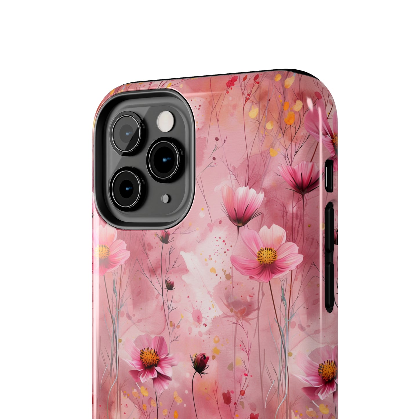 Pastel Grunge Floral pattern iPhone Case, Aesthetic Phone Cover, Artsy Floral Design, Protective Phone Cover compatible with a large variety of iPhone models, Phone Case, Gift