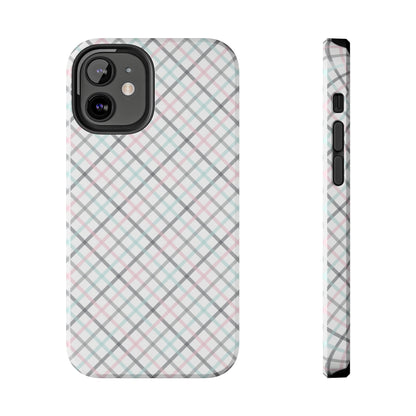 Multicolor Striped Pattern design Tough Phone Case compatible with a large variety of iphone models