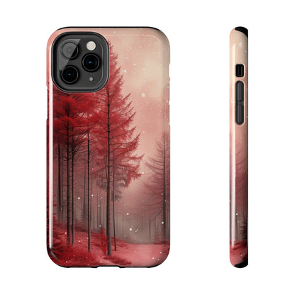 Enchanted Forest Design Phone Case- Lightweight, Impact Resistant Cover for iPhone 6, 6s, 12, 13, 14, 15