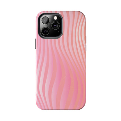 Pink Zebra Design Tough Phone Case compatible with a large variety of iphone models, Gift, Phone Case