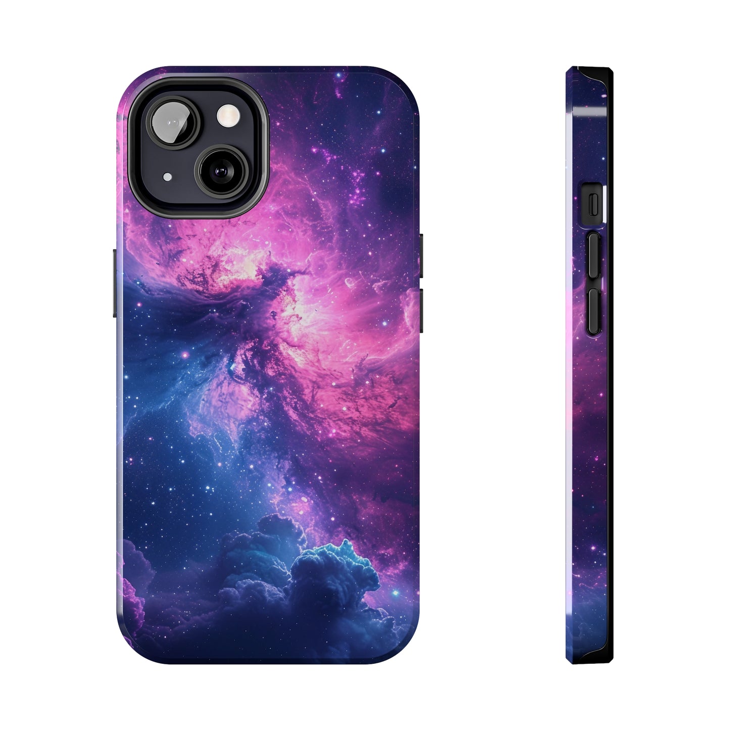 Cosmic Landscape Starry Night Design Phone Case- Lightweight, Impact Resistant Cover for iPhone 6, 6s, 12, 13, 14, 15