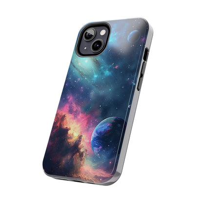 Galaxy pattern Digital print Design Tough Phone Case compatible with a large variety of iPhone models, Gift, Phone Case