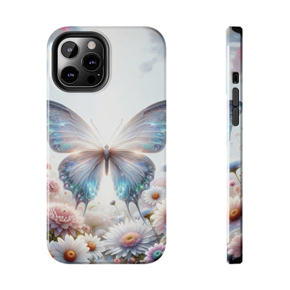 Fantasy Butterfly and Floral design Tough Phone Case compatible with a large variety of iphone models