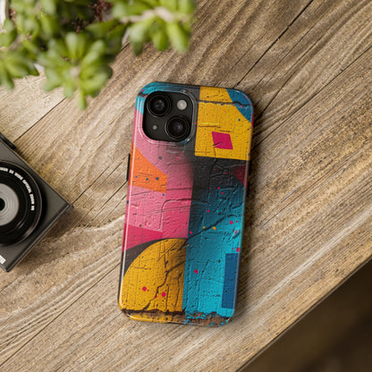 Graffiti Artwork Design Phone Case- Lightweight, Impact Resistant Cover for iPhone 6, 6s, 12, 13, 14, 15