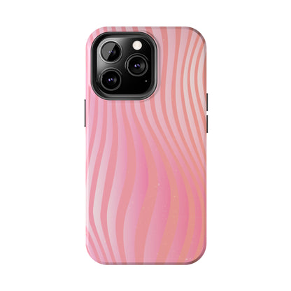 Pink Zebra Design Tough Phone Case compatible with a large variety of iphone models, Gift, Phone Case