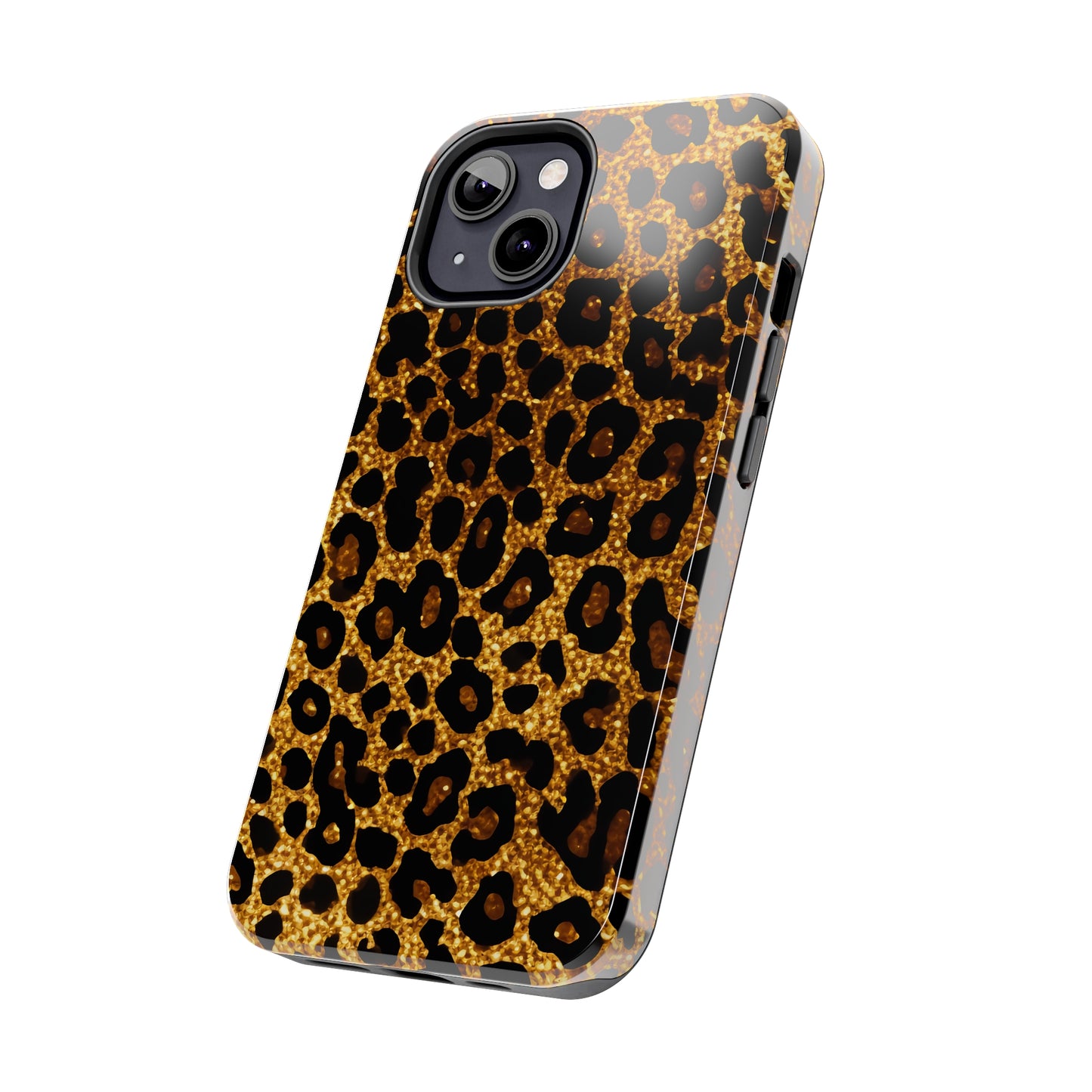 Cheetah Print design Tough Phone Case compatible with a large variety of iPhone models, Birthday Gift, Phone Case