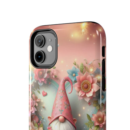 Super Cute Gnome Digital print Design Tough Phone Case compatible with a large variety of iPhone models, Gift, Phone Case