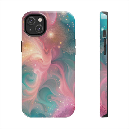 Pastel Pattern Design Tough Phone Case compatible with a large variety of iPhone models, Phone Case, Gift