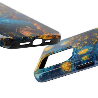 Yellow Dreamy Artistic Sky Design Tough Phone Case