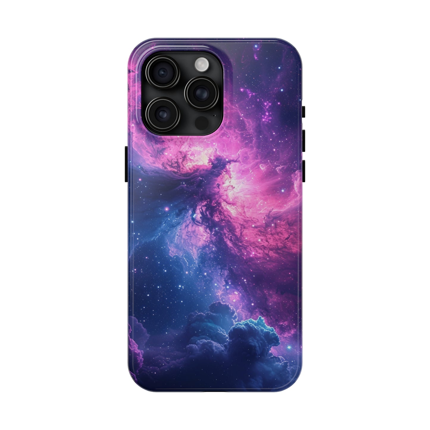 Cosmic Landscape Starry Night Design Phone Case- Lightweight, Impact Resistant Cover for iPhone 6, 6s, 12, 13, 14, 15