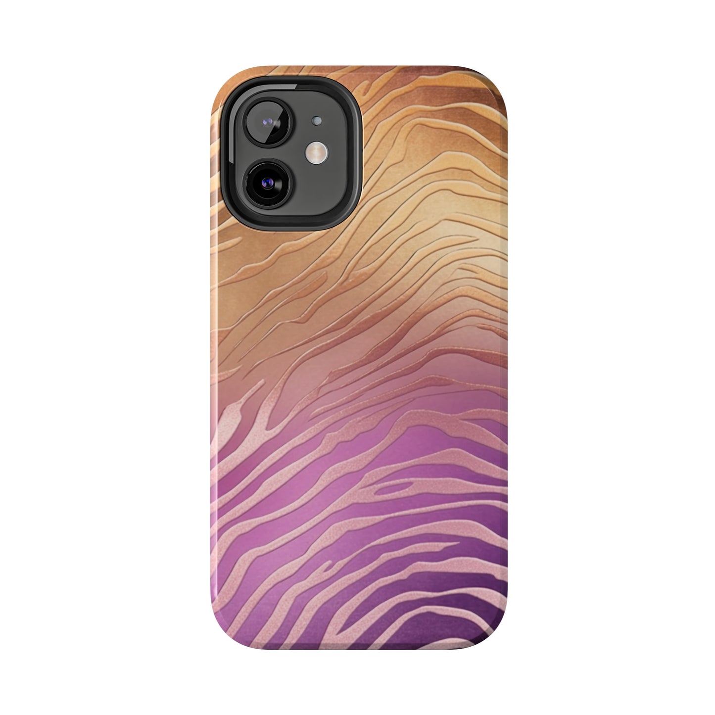 Modern Twist Zebra print design Phone Case- Lightweight, Impact Resistant Cover for iPhone 6, 6s, 12, 13, 14, 15