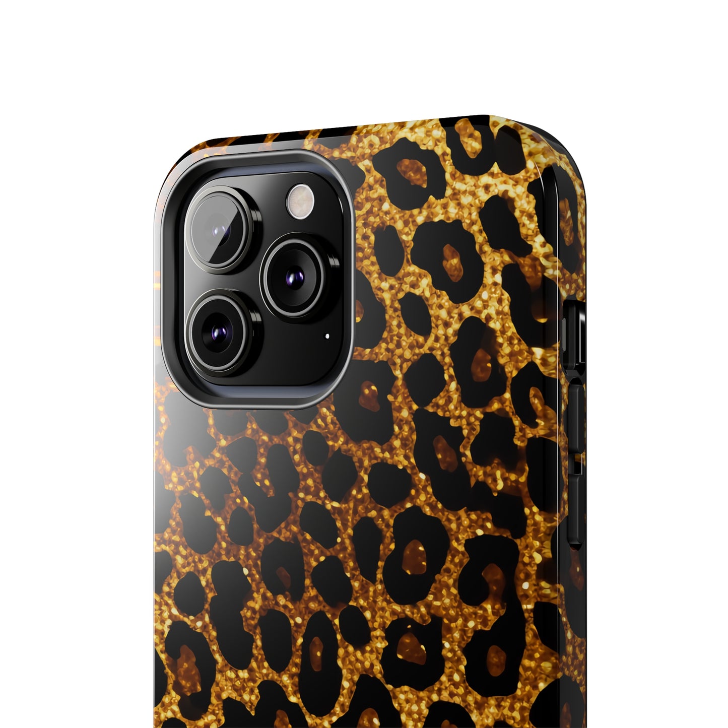 Cheetah Print design Tough Phone Case compatible with a large variety of iPhone models, Birthday Gift, Phone Case