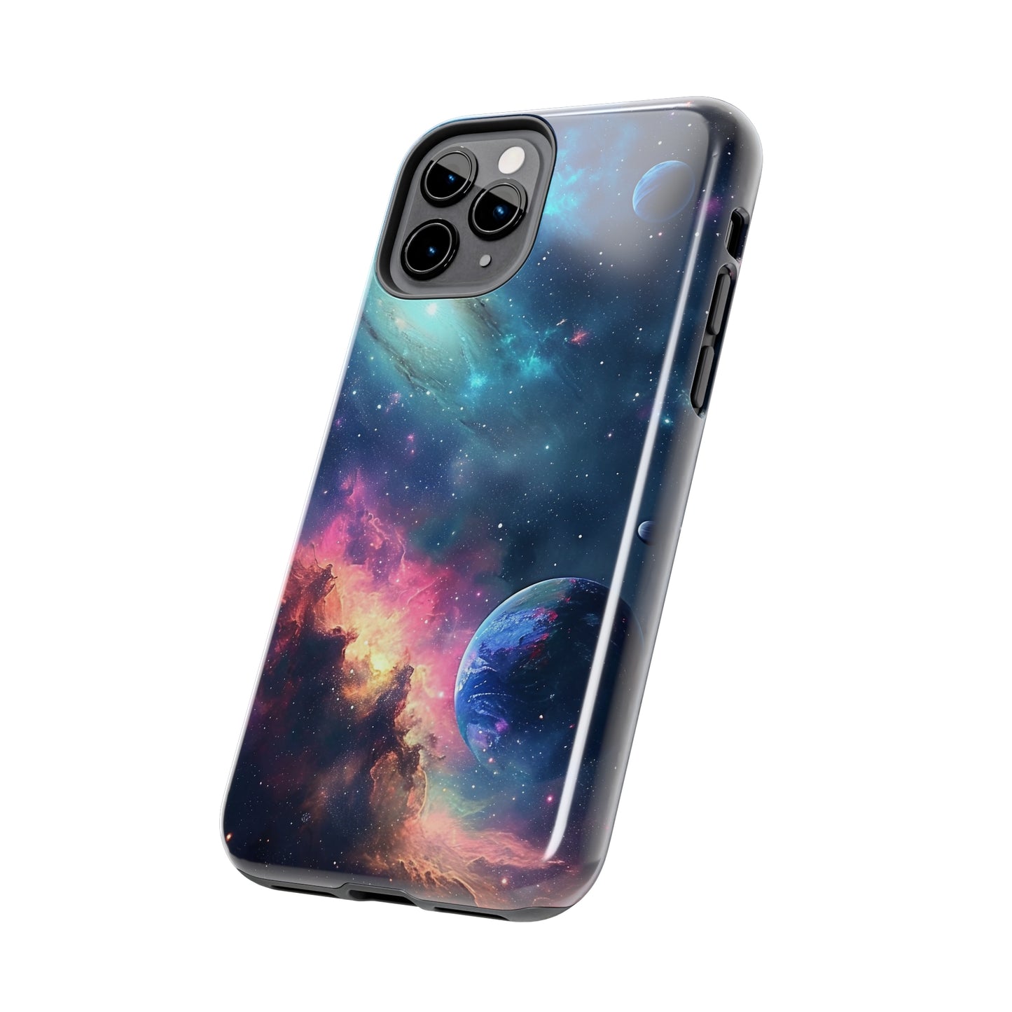 Galaxy pattern Digital print Design Tough Phone Case compatible with a large variety of iPhone models, Gift, Phone Case