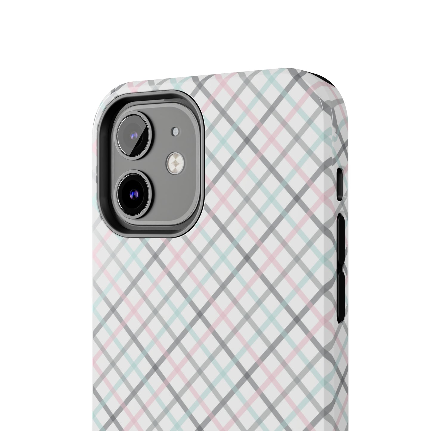 Multicolor Striped Pattern design Tough Phone Case compatible with a large variety of iphone models