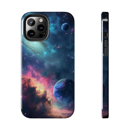 Galaxy pattern Digital print Design Tough Phone Case compatible with a large variety of iPhone models, Gift, Phone Case