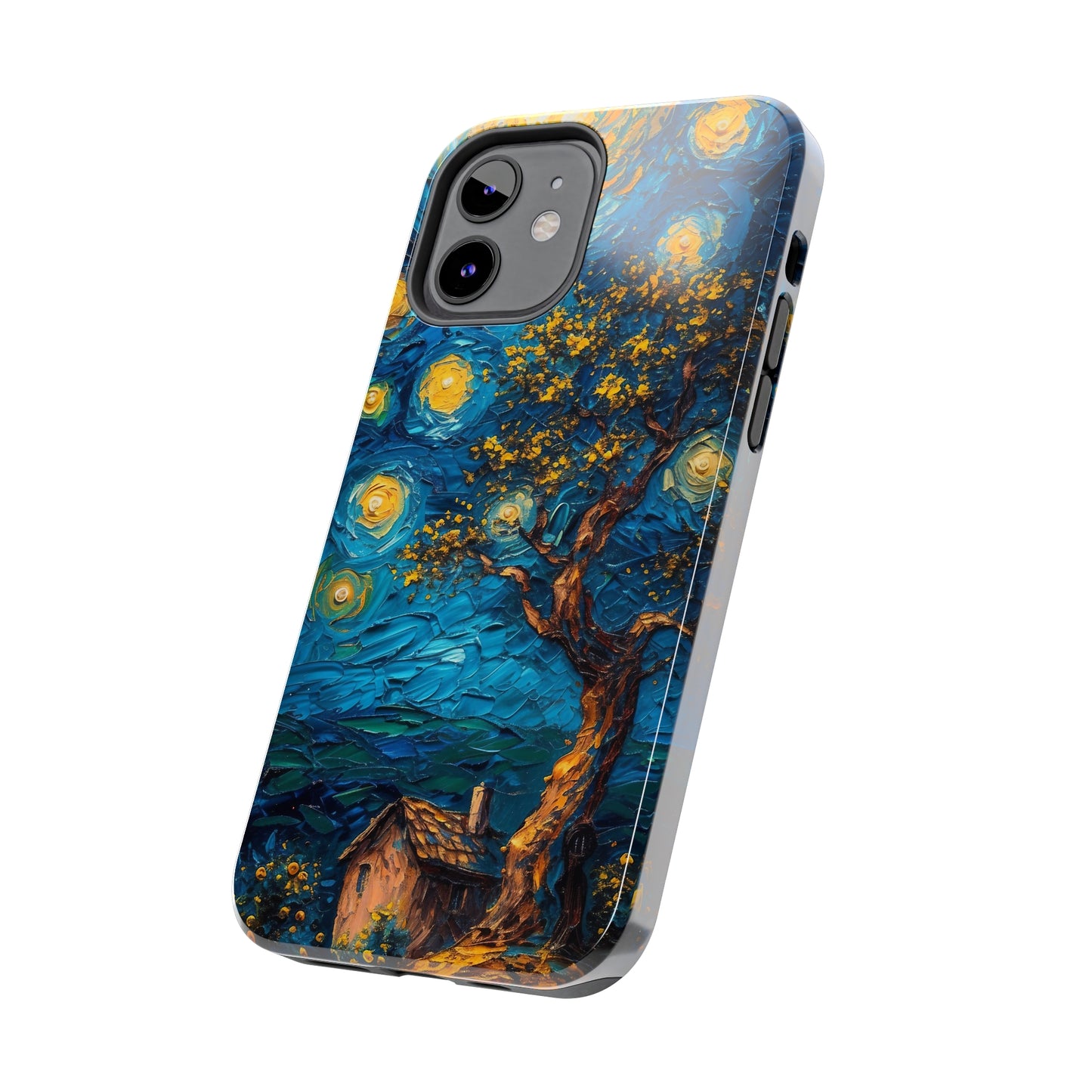 Yellow Dreamy Artistic Sky Design Tough Phone Case