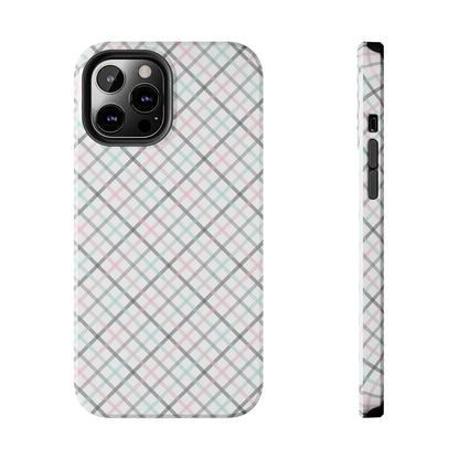 Multicolor Striped Pattern design Tough Phone Case compatible with a large variety of iphone models