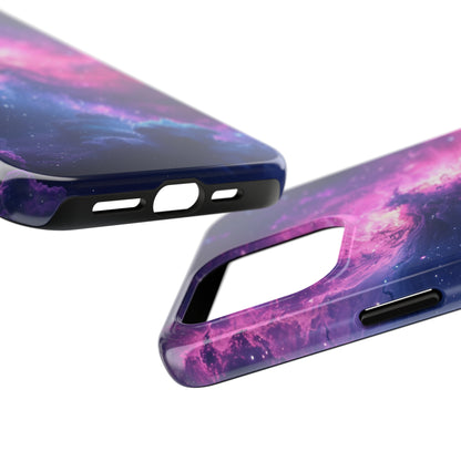 Cosmic Landscape Starry Night Design Phone Case- Lightweight, Impact Resistant Cover for iPhone 6, 6s, 12, 13, 14, 15