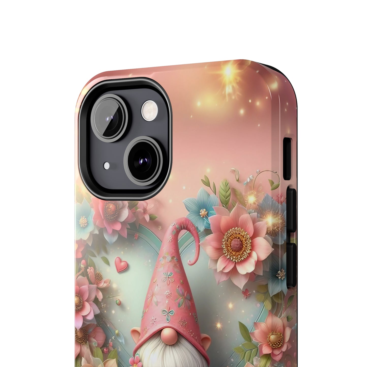 Super Cute Gnome Digital print Design Tough Phone Case compatible with a large variety of iPhone models, Gift, Phone Case